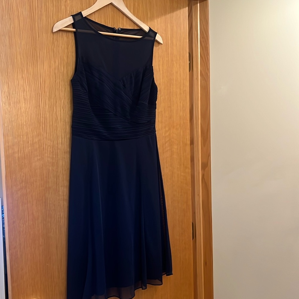 Navy Blue Chaps dress